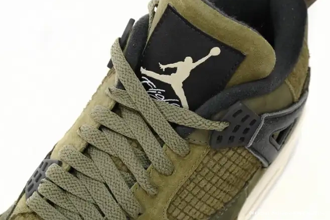 Official Maikesneakers Medium Jordan Olive FB9927-200 Craft Air 4 0625